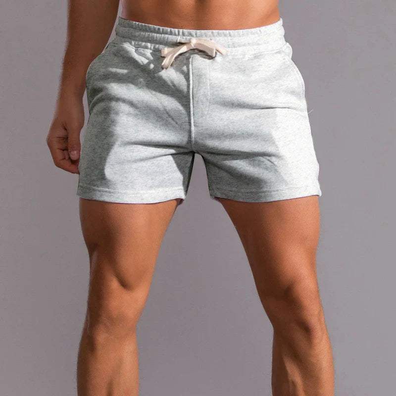Herren Lässige Kordelzug Kurze Hosen | Leicht-Men Shorts-Kremer Mode