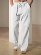 Herren Lässige Leichte Hose | Kordelzug-Men Pants-Kremer Mode