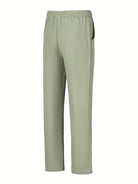 Herren Lässige Leichte Hose | Kordelzug-Men Pants-Kremer Mode