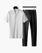 Herren Loungewear Lässiges Set | 2-teilig-Men Shirt-Kremer Mode