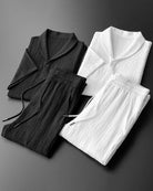 Herren Loungewear Lässiges Set | 2-teilig-Men Shirt-Kremer Mode