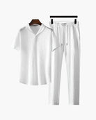 Herren Loungewear Lässiges Set | 2-teilig-Men Shirt-Kremer Mode