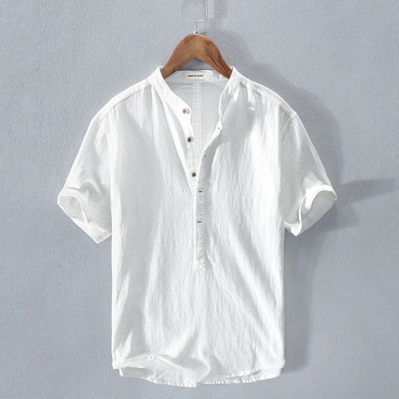 Herren Luftig Sommer Hemd | Kurzarm-Men Shirt-Kremer Mode