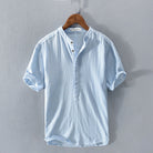 Herren Luftig Sommer Hemd | Kurzarm-Men Shirt-Kremer Mode