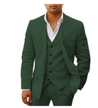 Herren Maßgeschneiderter Dreiteiliger Hochzeitsgast-Anzug | Klassisch-Men Set-Kremer Mode