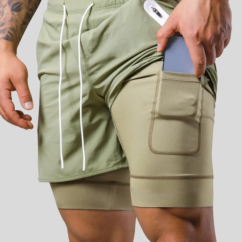Herren Reißverschlusstasche Kordelzug Kurze Hosen | Sommer-Men Shorts-Kremer Mode