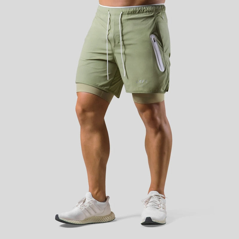 Herren Reißverschlusstasche Kordelzug Kurze Hosen | Sommer-Men Shorts-Kremer Mode