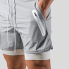 Herren Reißverschlusstasche Kordelzug Kurze Hosen | Sommer-Men Shorts-Kremer Mode