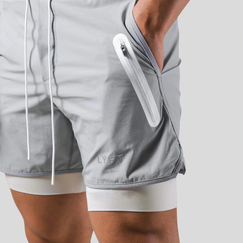 Herren Reißverschlusstasche Kordelzug Kurze Hosen | Sommer-Men Shorts-Kremer Mode