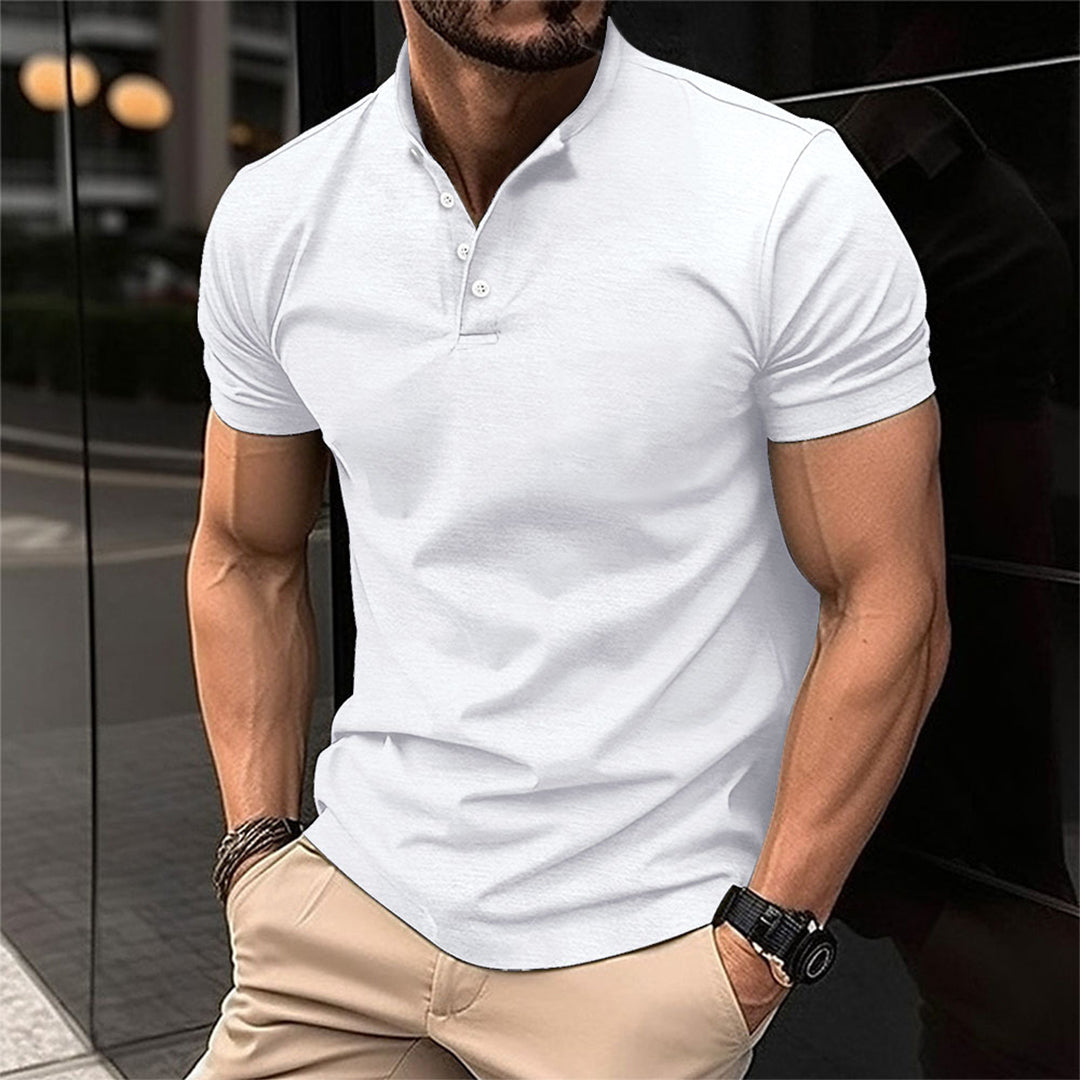 Herren Slim Fit Freizeithemd | Kurzärmelig-Men Shirt-Kremer Mode