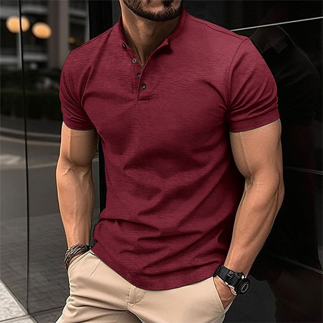 Herren Slim Fit Freizeithemd | Kurzärmelig-Men Shirt-Kremer Mode