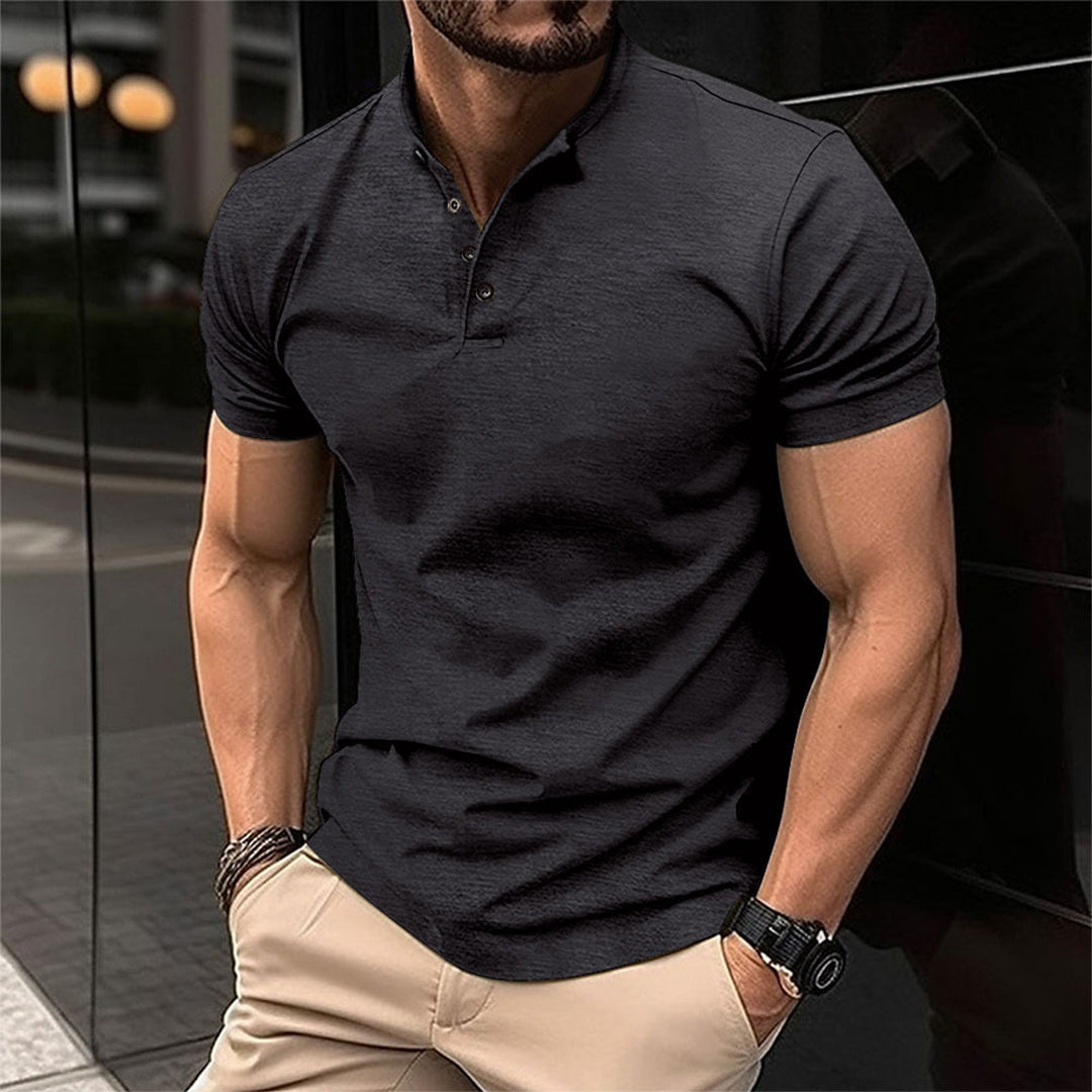 Herren Slim Fit Freizeithemd | Kurzärmelig-Men Shirt-Kremer Mode