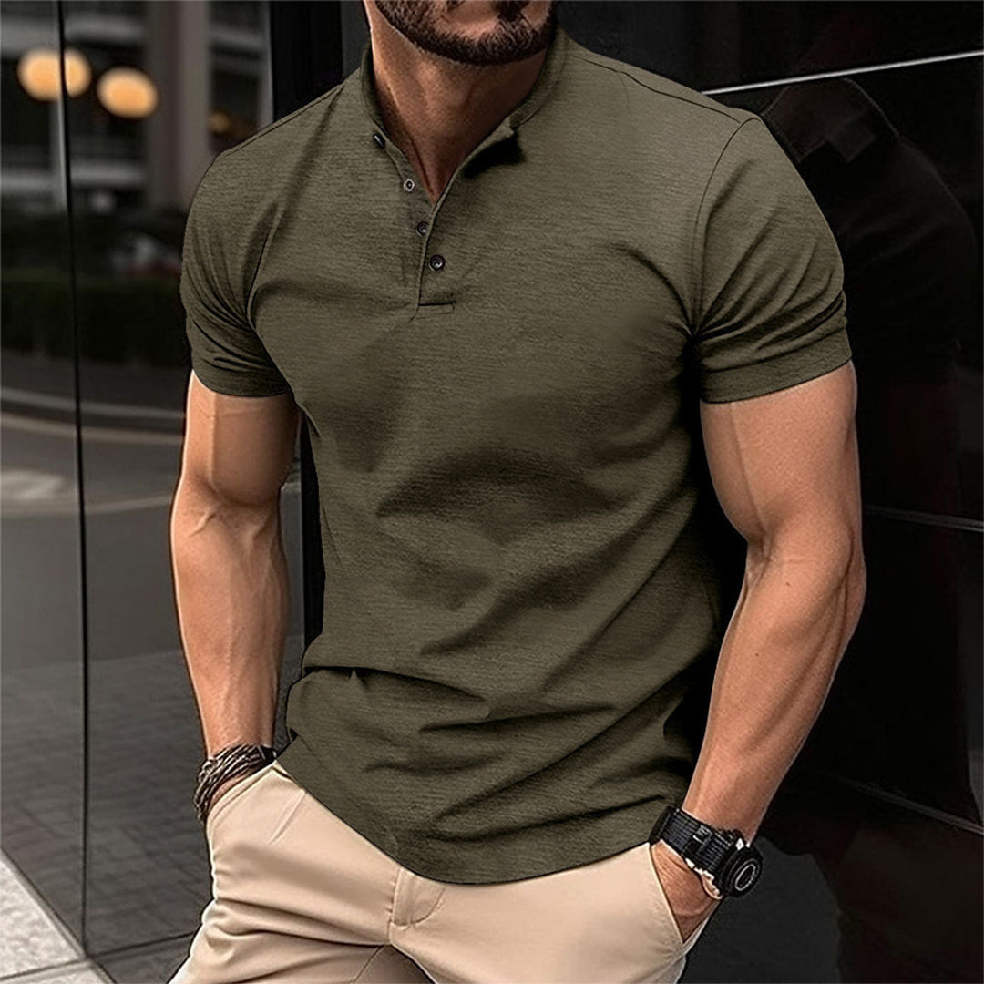 Herren Slim Fit Freizeithemd | Kurzärmelig-Men Shirt-Kremer Mode