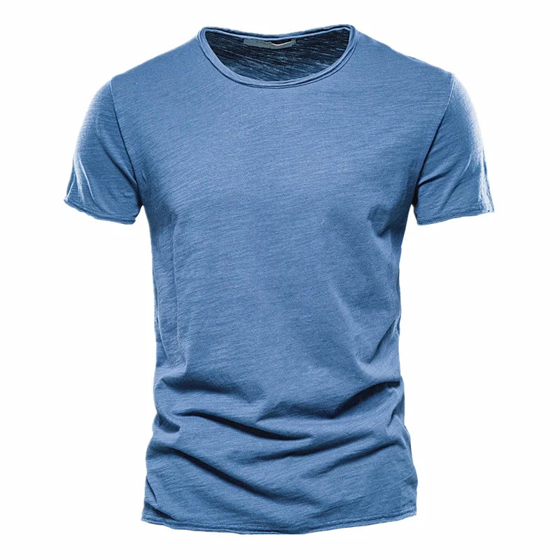 Herren Slim Fit Lässig T-Shirt | Sommer-Men T-Shirt-Kremer Mode