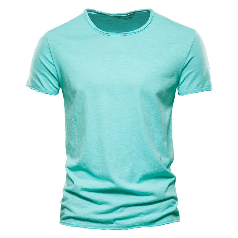 Herren Slim Fit Lässig T-Shirt | Sommer-Men T-Shirt-Kremer Mode