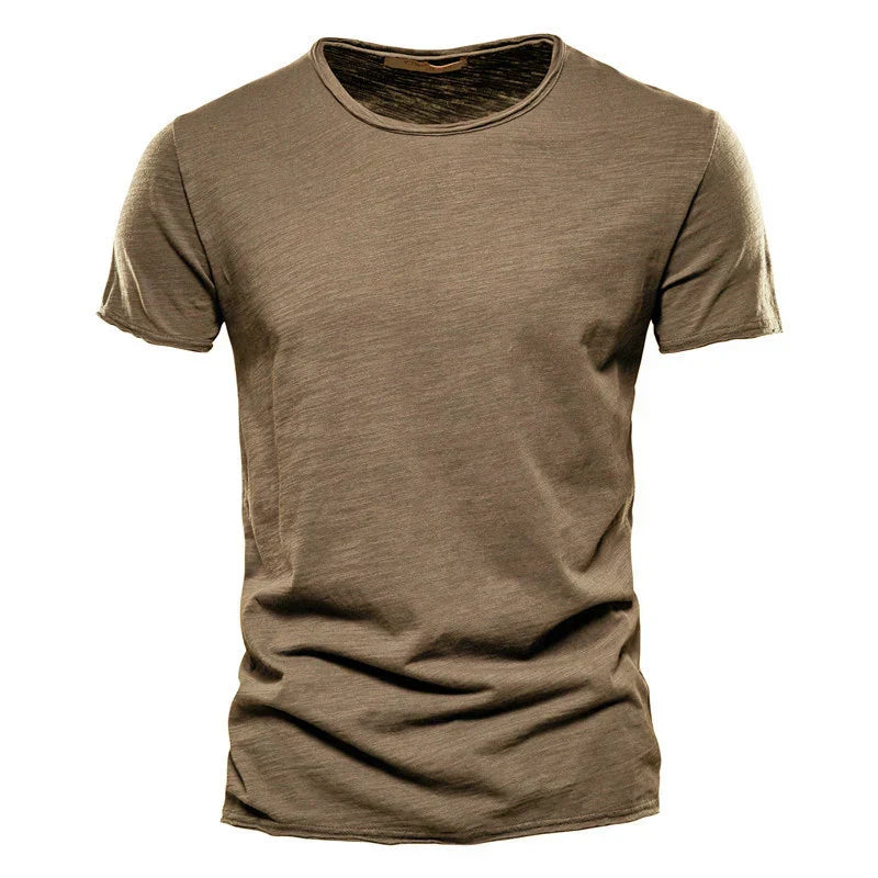 Herren Slim Fit Lässig T-Shirt | Sommer-Men T-Shirt-Kremer Mode