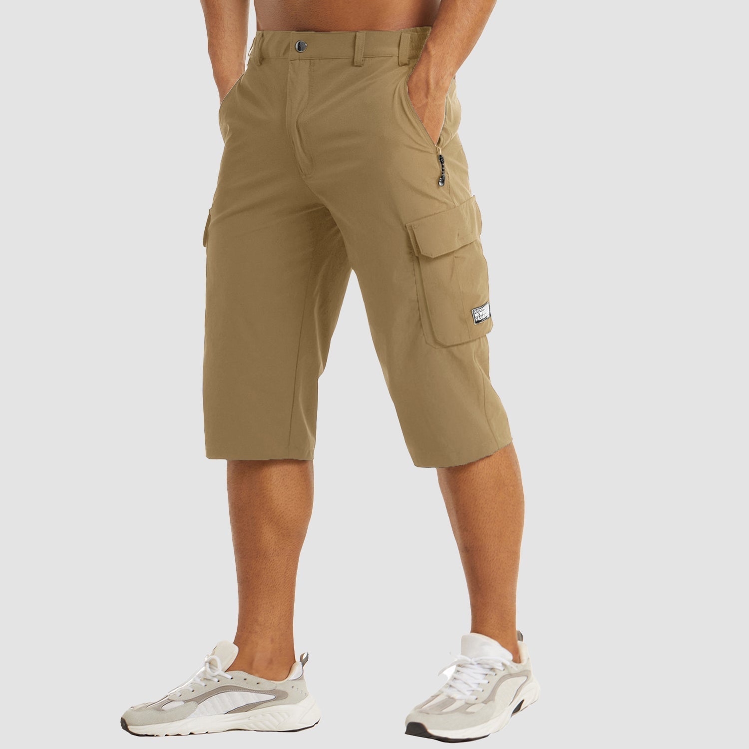Herren Sommer Mehrere Taschen Shorts | Draußen-Men Shorts-Kremer Mode