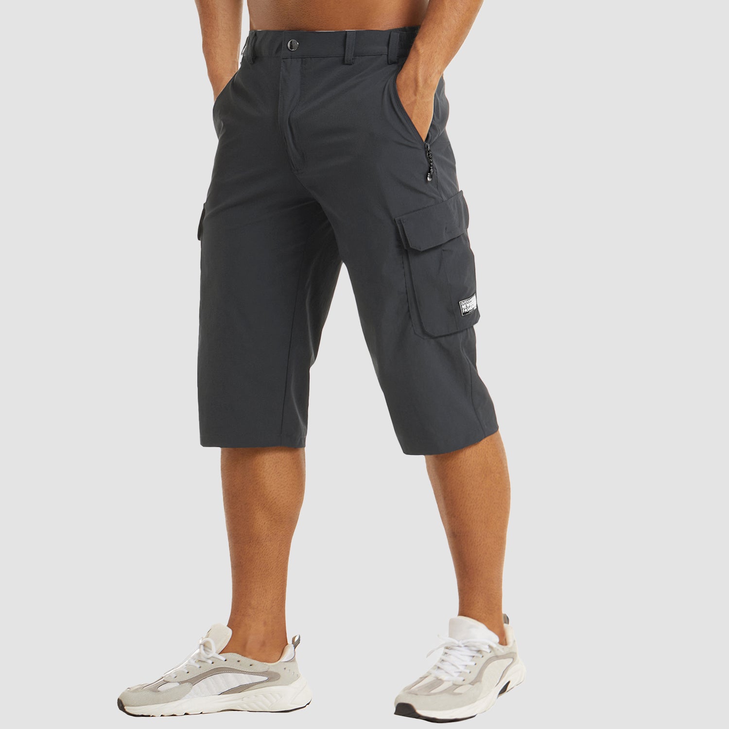 Herren Sommer Mehrere Taschen Shorts | Draußen-Men Shorts-Kremer Mode