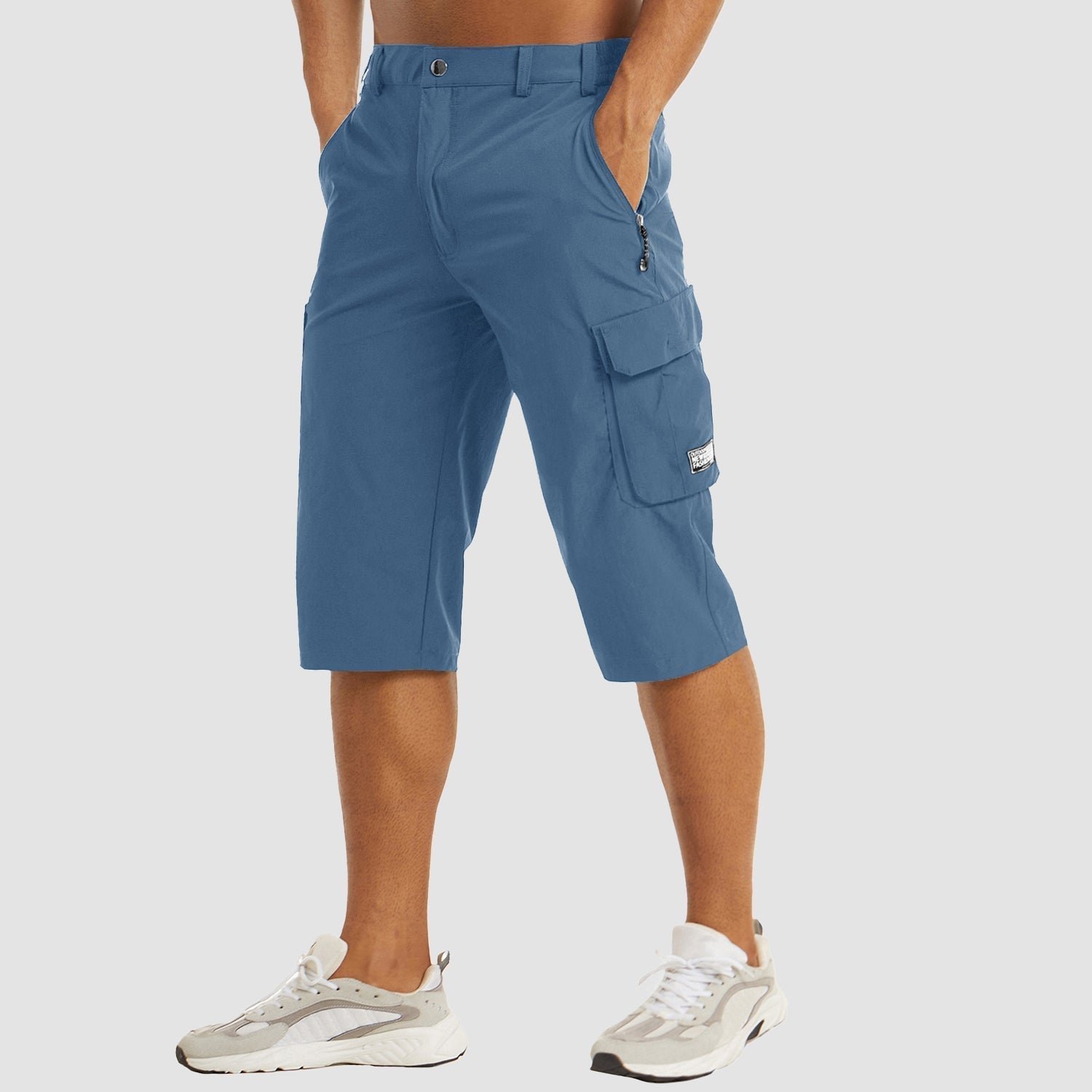 Herren Sommer Mehrere Taschen Shorts | Draußen-Men Shorts-Kremer Mode