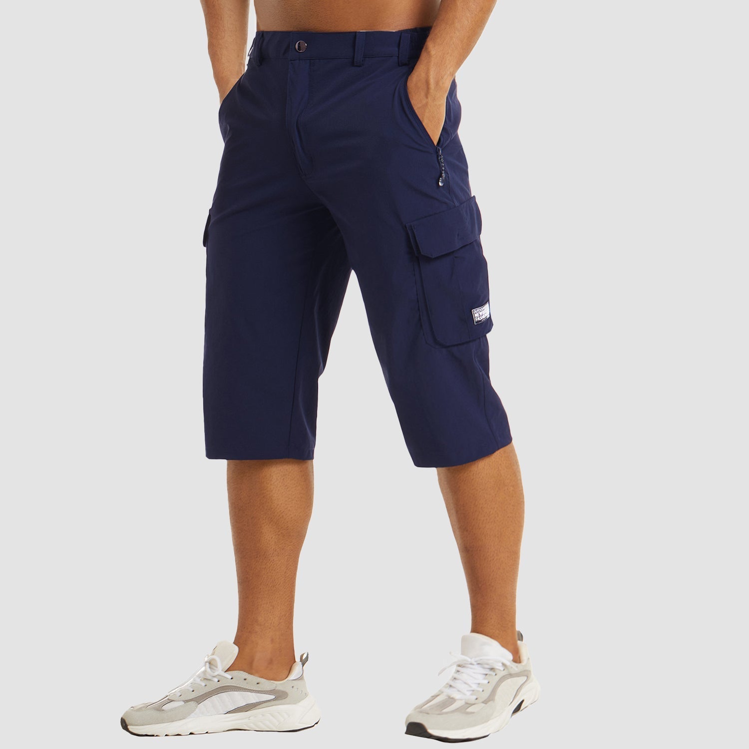 Herren Sommer Mehrere Taschen Shorts | Draußen-Men Shorts-Kremer Mode