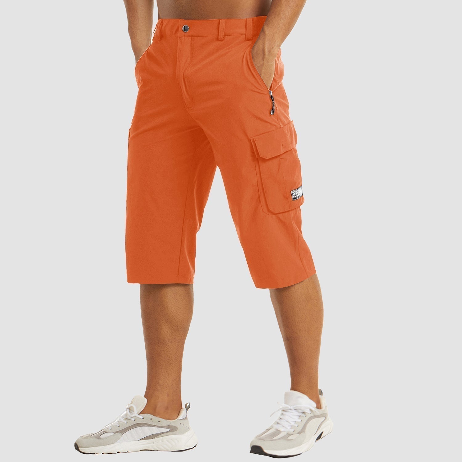 Herren Sommer Mehrere Taschen Shorts | Draußen-Men Shorts-Kremer Mode