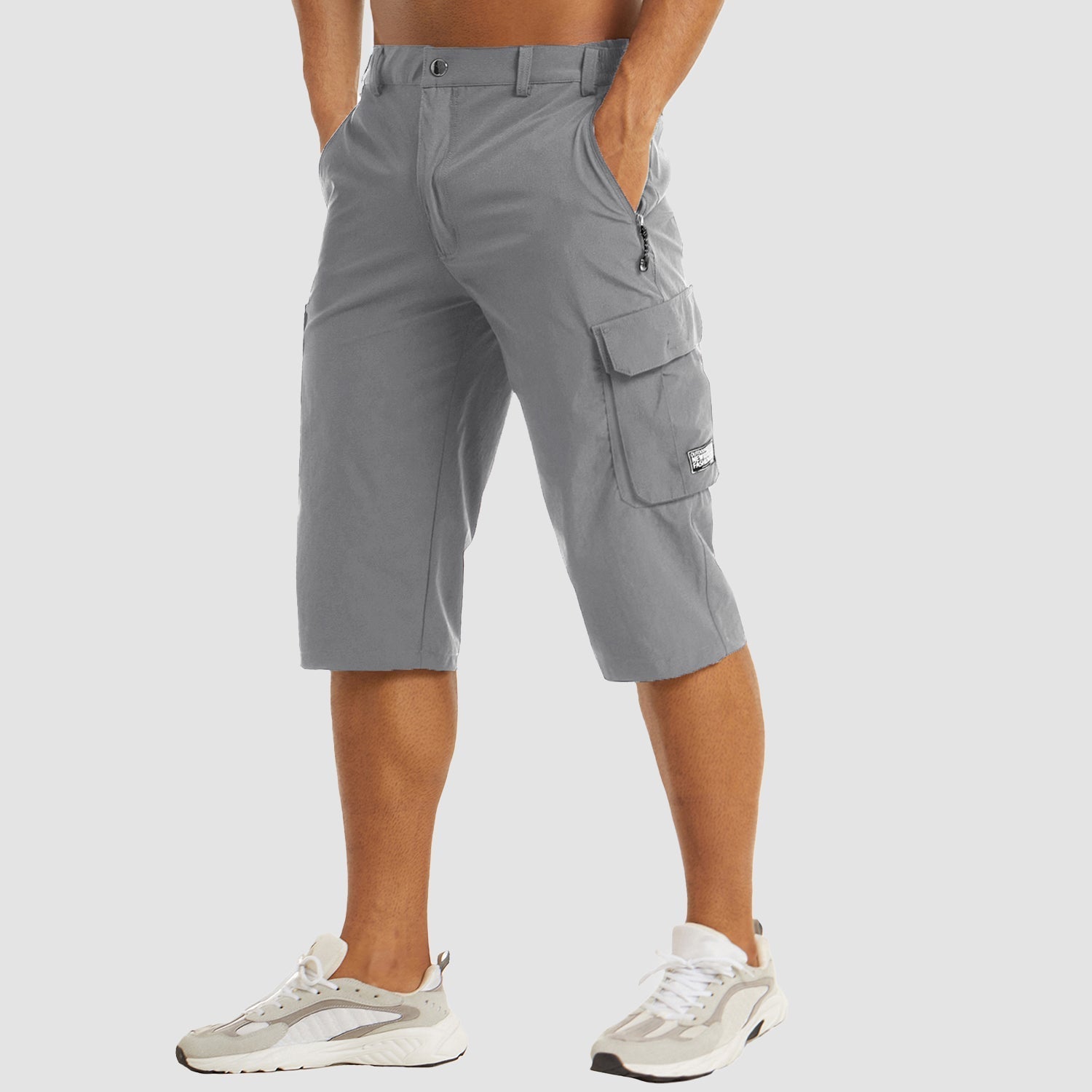 Herren Sommer Mehrere Taschen Shorts | Draußen-Men Shorts-Kremer Mode