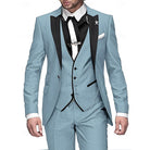 Herren Stilvolle Dreiteilige Hochzeitgast Anzug Set | Moderne-Men Set-Kremer Mode