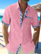 Herren Strand Sommer Hemd | Kurzarm-Men Shirt-Kremer Mode