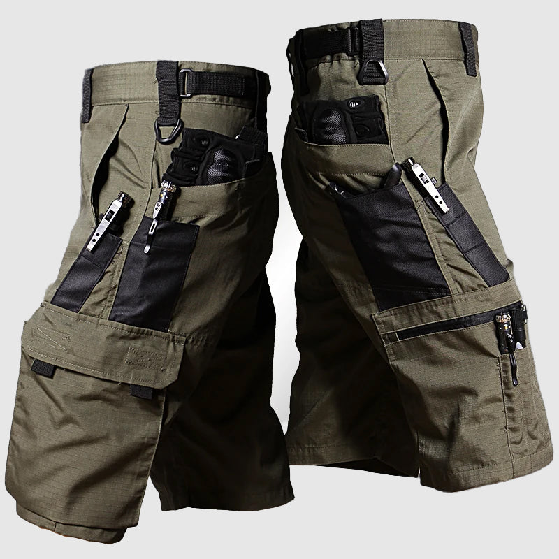 Herren Taktisch Cargo Shorts | Mehrere Taschen-Men Shorts-Kremer Mode
