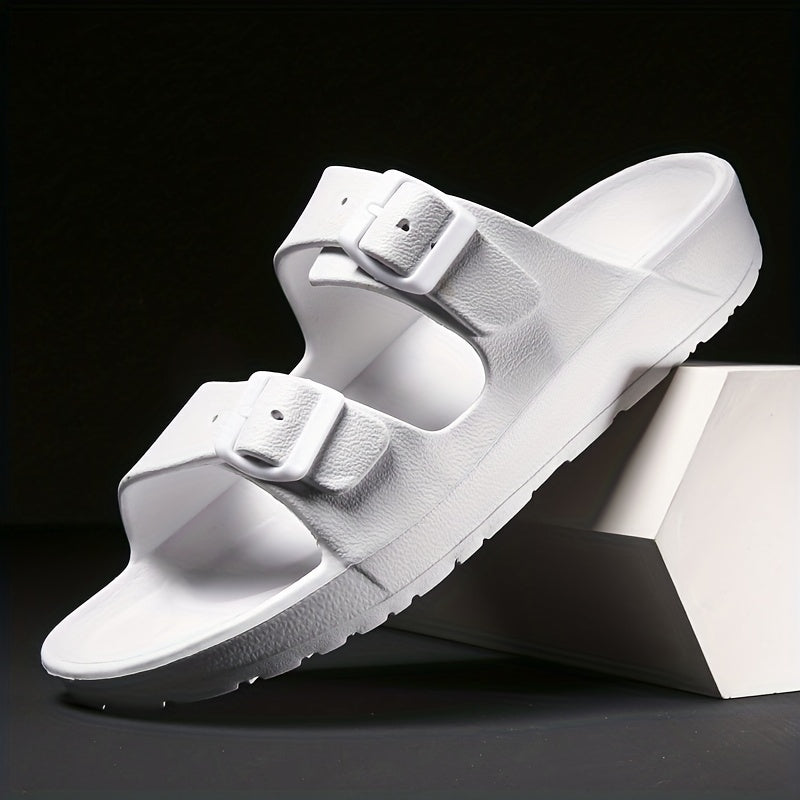 Unisex Klassisch Zwei Riemen Outdoor Hausschuhe | Slip On-Slippers-Kremer Mode