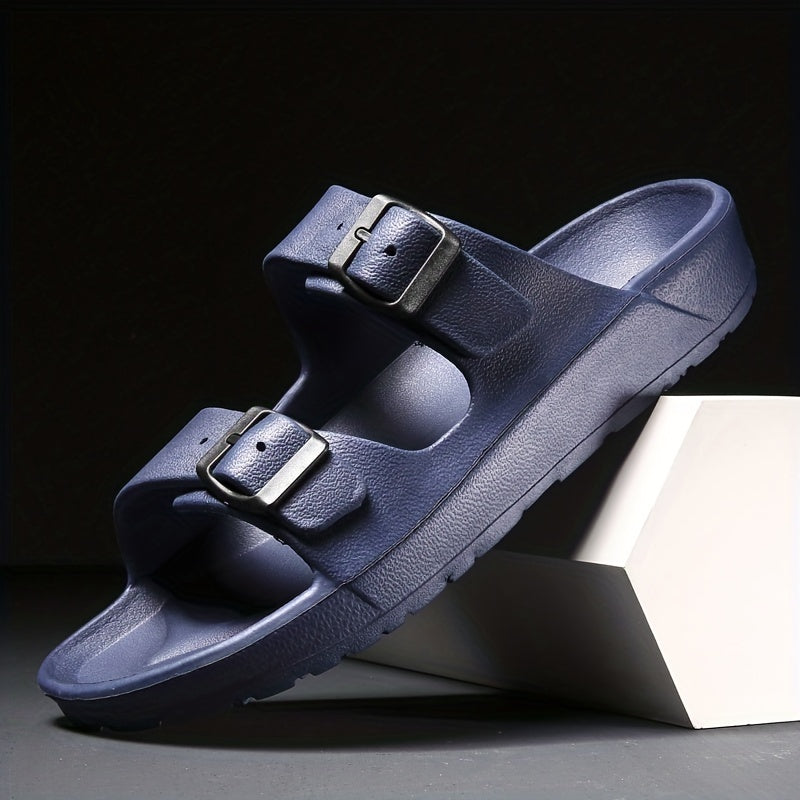 Unisex Klassisch Zwei Riemen Outdoor Hausschuhe | Slip On-Slippers-Kremer Mode