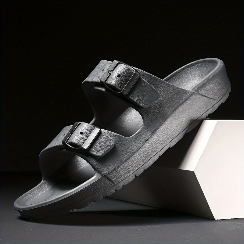 Unisex Klassisch Zwei Riemen Outdoor Hausschuhe | Slip On-Slippers-Kremer Mode