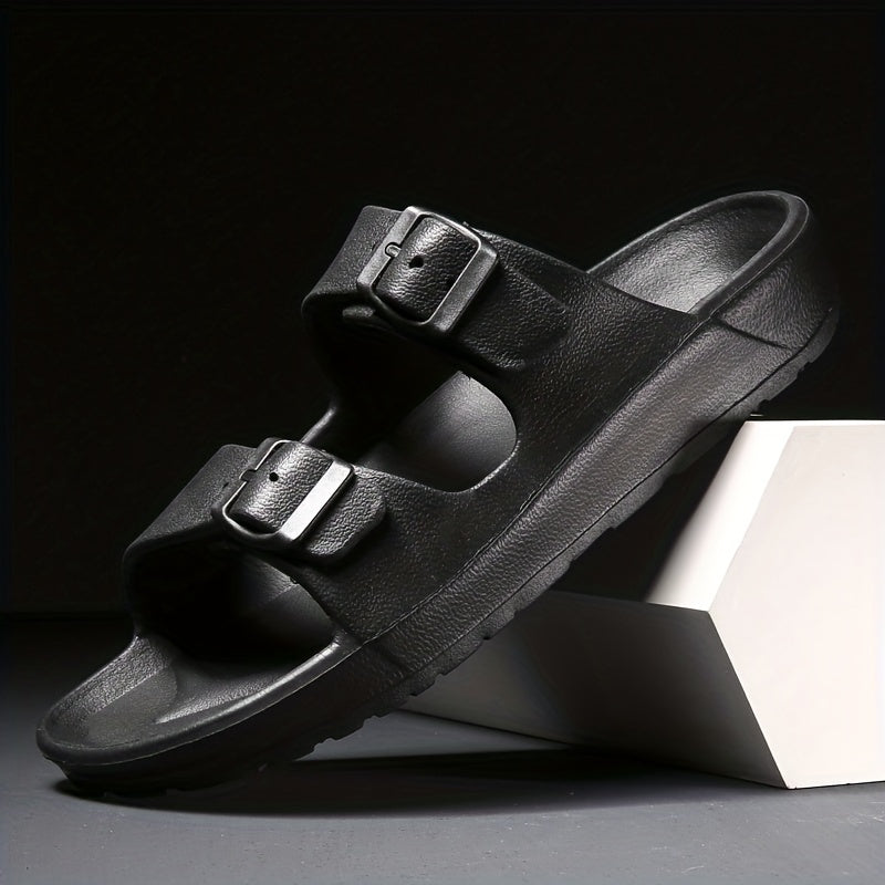 Unisex Klassisch Zwei Riemen Outdoor Hausschuhe | Slip On-Slippers-Kremer Mode